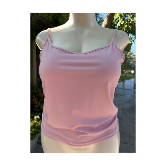 725 Originals Plus Pink Camisole Tank Top Spaghetti Straps Adjustable Sz 4X - Picture 1 of 10